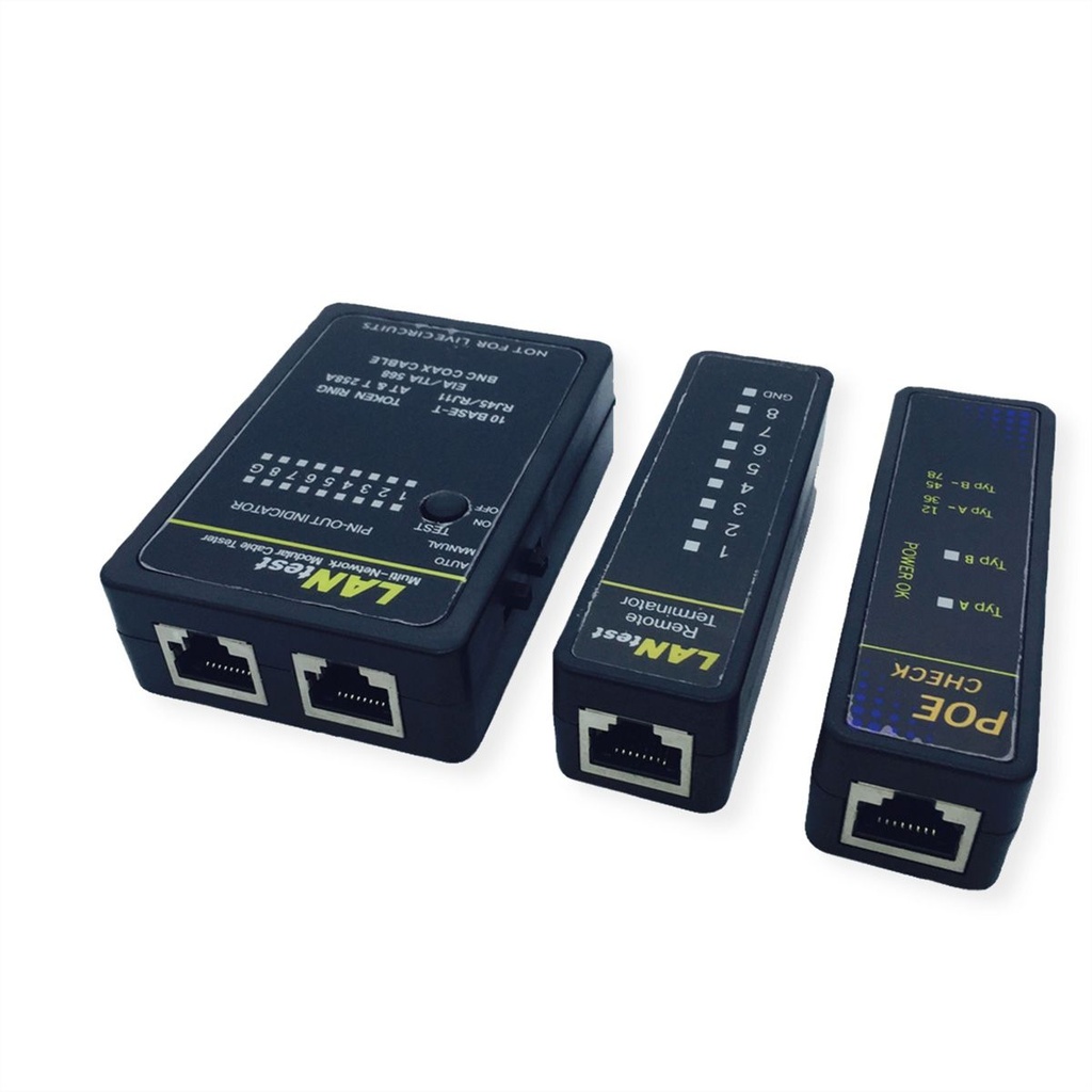 [13.99.3003] Multikabeltester + PoE VALUE LANtest