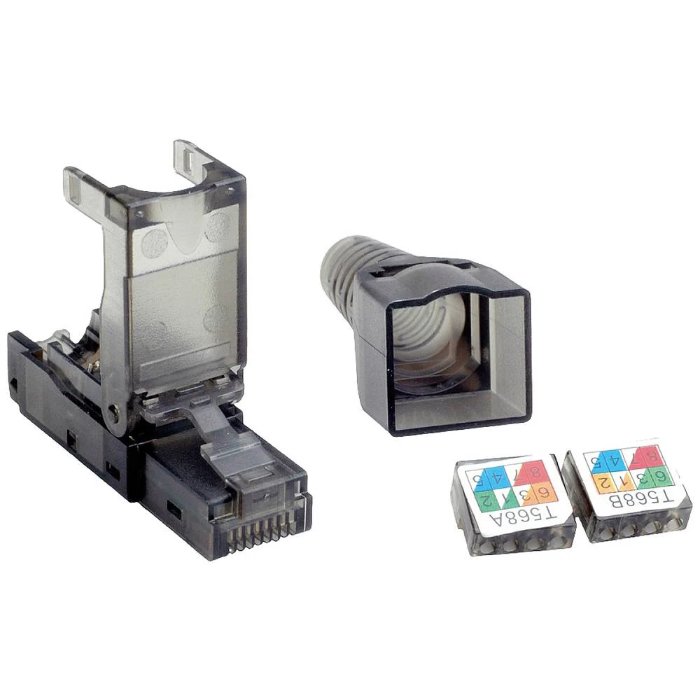[26.99.0370] 26.99.0370 connector RJ45 CAT.6(E) Male UTP, installeerbaar zonder outil