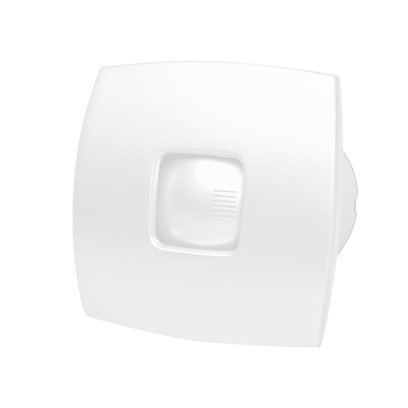 [500140] VENTILATEUR ALS- D100 SILENCIEUX AVEC-KLEP BLANC