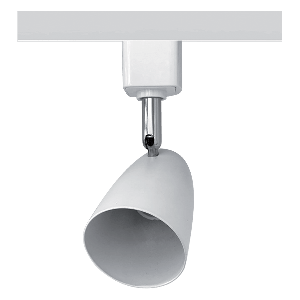 [93TL2044/WH] T2044 ARMATUUR VIDE GU10 2 LIGNES D56x86x135 BLANC