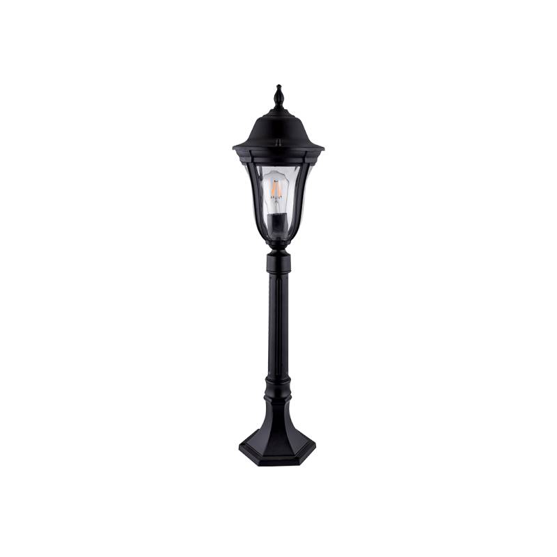 [96205FBK] 96205F/BK - PIED DE LANTERNE MARK 205 1XE27 NOIR H860