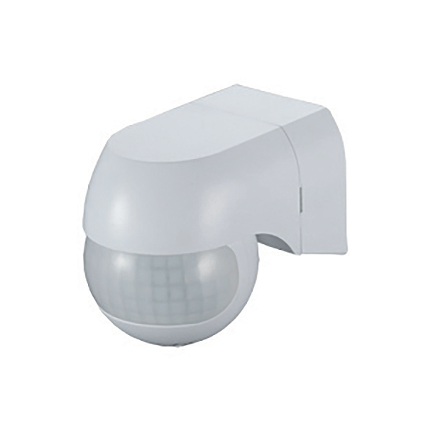 [99DS403] DETECTEUR VAN BEWEGING EN DE LUMIÈRE ST11 180° BLANC