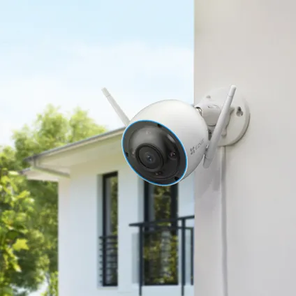 [CS-H3] Ezviz H3 Caméra Bullet Wi-Fi 3K voor maison connectée - 5 MP - 2,8 mm - Couleur nocturne - Microfoon en hoge parleur - IP66 12 V CC