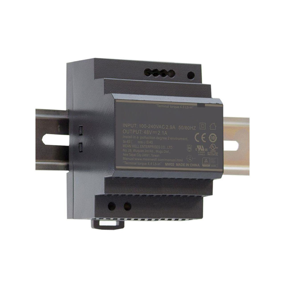 [DC48V-90-DIN] Voedingsblok met découpage, montage DIN, 90 W, 48 V / 1,9
