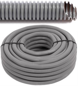 [DLX-86920] Ø 20 PP CONDUIT ONDULÉ AUTO-EXTINCTEUR SANS HALOGÈNE Avec FIL Bobine 100 m