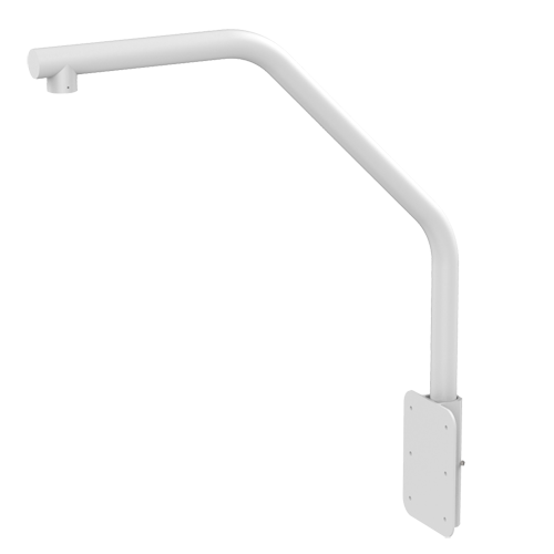 HIKVISION DS-1660ZJ Ondersteuning col de cygne voor snelle koepels Alliage d'aluminium 950 mm (H) x 180 (L) mm x 800 (P) mm 2900 g