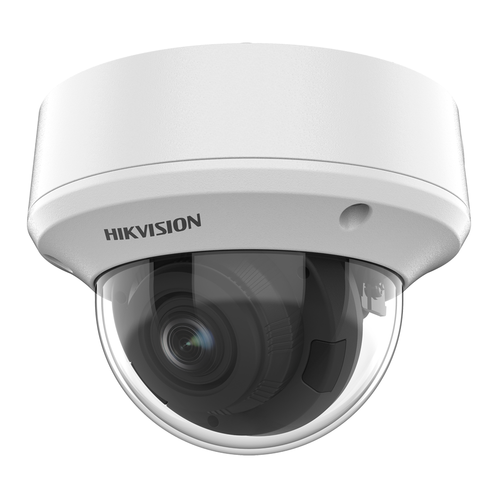 [DS-2CE5AH0T-VPIT3ZF] Domecamera HIKVISION HD-TVI DS-2CE5AH0T-VPIT3ZF 5MP, gemotoriseerd objectief, metaal