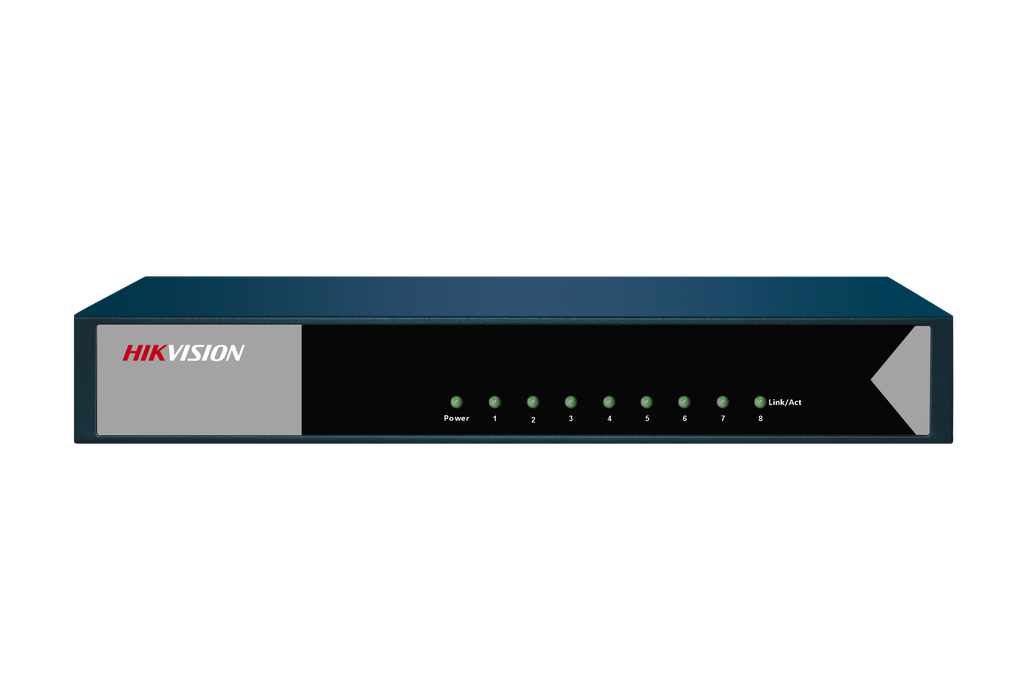 [DS-3E0508-E] Commutateur Gigabit non géré HIKVISION DS-3E0508-E 8 ports MÉTAL