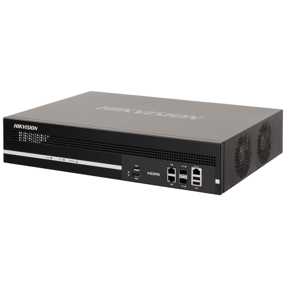 [DS-6916UDI] Décodeur Hikvision DS-6916UDI 16 poorten HDMI/8 poorten BNC, ingang: VGA/DVI/RJ45, 128 kanalen 1080p, 36 divisies