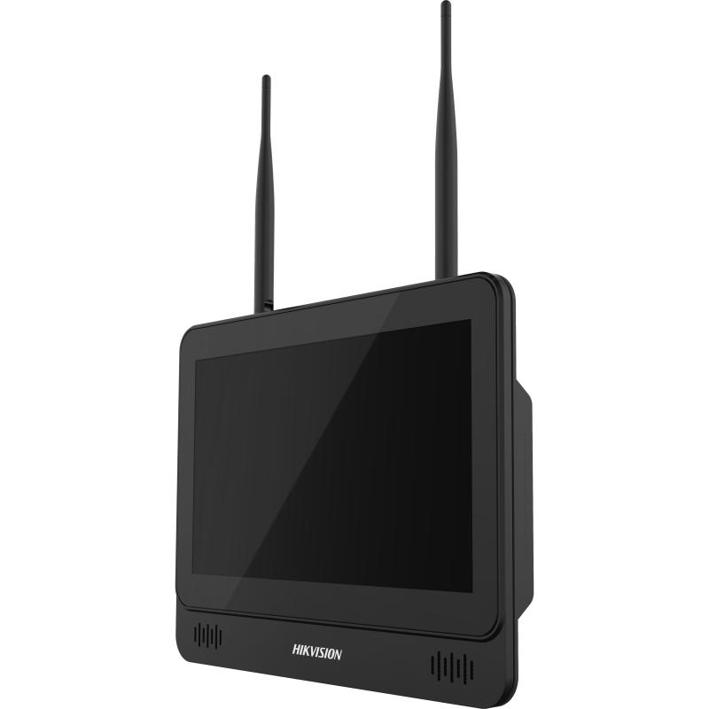 [DS-7604NI-L1/W] Hikvision DS-7604NI-L1/W NVR tout-en-un 4 canaux Écran LCD 11,6 pouces et sortie HDMI