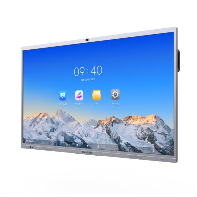 [DS-D5C86RB/B] Écran interactif HIKVISION DS-D5C86RB/B pour l'éducation et la collaboration 86", 4K, Android 13, tactile infrarouge - Wi-Fi - Bluetooth 5.1 - Haut-parleurs intégrés 2 × 20 W + 25 W