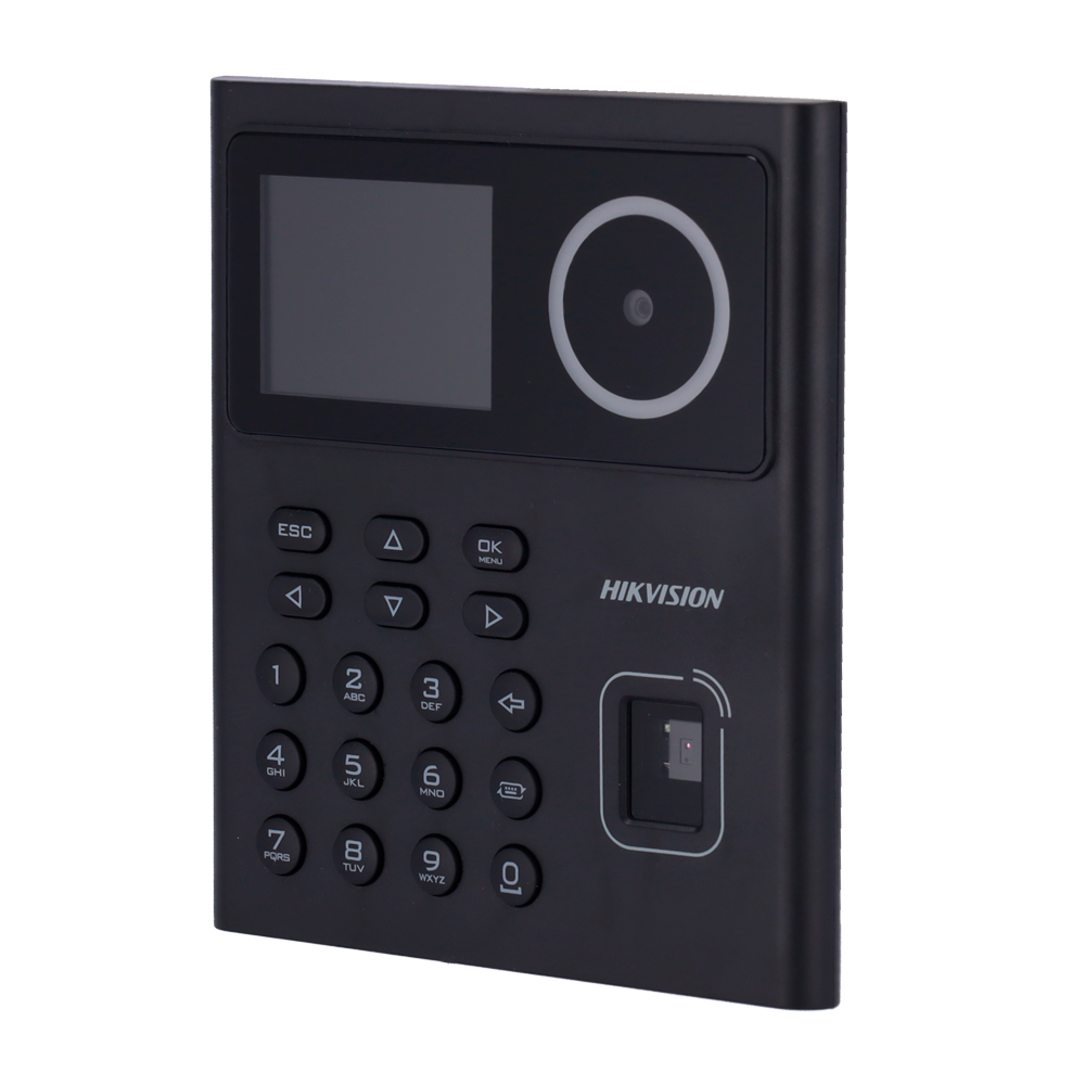 [DS-K1T320MFWX-B] HIKVISION DS-K1T320MFWX-B Terminal d'accès facial  Écran LCD 2,4 pouces, objectif 2 MP