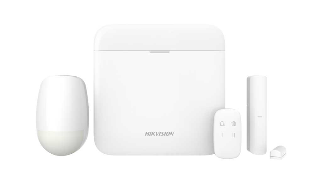 [DS-PWA64-Kit-WE] HIKVISION DS-PWA64-Kit-WE AX PRO Kit Alarmsysteem met radioverbinding 867MHz, 96 zones, draadloos, LAN, WiFi