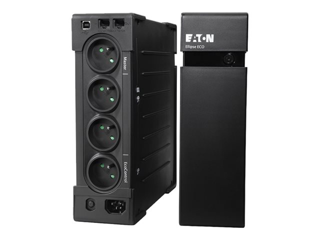[EL1200USBFR] Onduleur USB Eaton Ellipse ECO 1200 FR AC 230 V 750 Watt 1200 VA Soort aansluitingen USB: 8 2U 19"