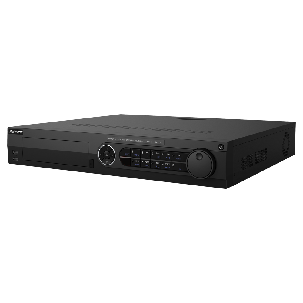 [iDS-7332HUHI-M4/S(STD)] HIKVISION iDS-7332HUHI-M4/S(STD) 32 CH HDTVI / HDCVI / AHD / CVBS Geschikt voor 64 kanalen IP - 4K Sortie HDMI 4K, HDMI 1080p en VGA