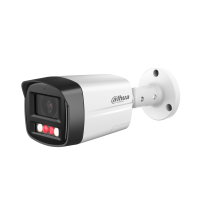 [IPC-HFW2549TL-S-PV(2.8)] DAHUA IPC-HFW2549TL-S-PV-0280B Caméra réseau WizSense Bullet WizSense à focale fixe 2.8mm  double éclairage intelligent  - Audio & Microphone Integré - Alarme Sirene & Stroboscope