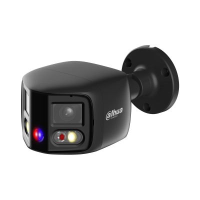 [IPC-PFW3849S-A180-AS-PV-Bk] Dahua IPC-PFW3849S-A180-AS-PV Zwart 2x4MP Cameraweergave WizSense Bullet 2,8 mm met brandpuntsafstand TiOC Duo Splicing 2x4MP
