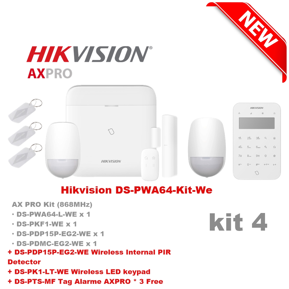 Alarmkit zonder Hikvision DS-PWA64-Kit-WE 4
