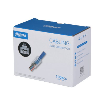 [RJ45-PFM976(100)] Lot van 100 aansluitingen RJ45 Dahua PFM976-631-PT UTP CAT6