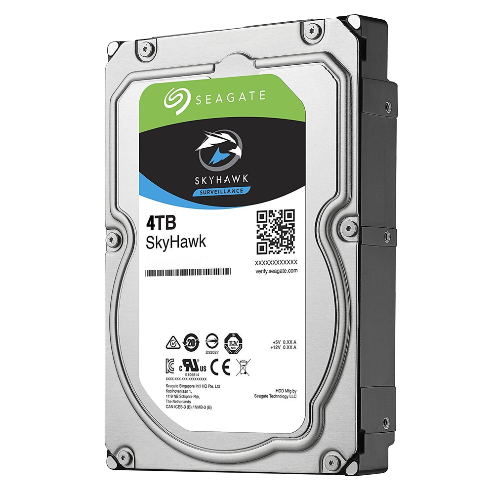 [ST4000VX016] Seagate ST4000VX016 SkyHawk harde schijf 4TB, SATA 6Gb/s, 64 MB