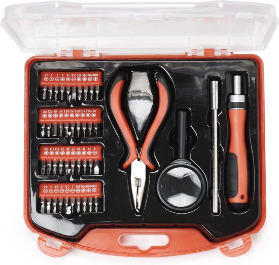 [TK-BASIC-02] Jeu d'outils Kabelexpert 'Basic' (44 stuks)